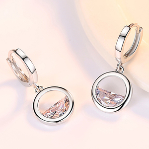 Pendientes <span class=keywords><strong>de</strong></span> Botón <span class=keywords><strong>de</strong></span> Cristal <span class=keywords><strong>con</strong></span> Circonitas, Diseño Coreano, para Cumpleaños, Lindos, Juveniles, Dorados y Plateados, para Mujer, Fiesta, Boda - Product Image 5
