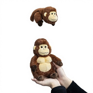 Gantungan Tas & Meja Bentuk Simpanse Super Lembut - Mainan Hewan Isi Kapas PP untuk Meredakan Stres & Gantungan Kunci untuk Remaja - Product Image 5