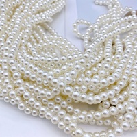 Perles en plastique ABS imitation perle de qualité supérieure en gros avec trous, couleur et taille personnalisées pour la fabrication de sacs DIY