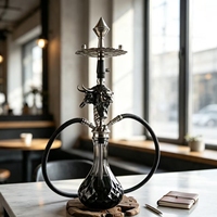 Chicha Moderne en Métal de Luxe, Grande Taille, Vente Directe Usine, Qualité Supérieure, Durable, Dernière Génération, en Aluminium, Cadeau Idéal