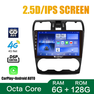 Radio para Auto con GPS y Navegación Android, Doble DIN, Octa-Core, Pantalla de 9 Pulgadas, para Subaru <span class=keywords><strong>Forester</strong></span> 2013 <span class=keywords><strong>2014</strong></span> - Product Image 5
