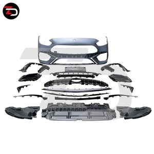 Materiale C63 S E Performance Style paraurti anteriore Kit corpo griglia anteriore <span class=keywords><strong>2021</strong></span>-on più nuovo PP 1 Set per <span class=keywords><strong>Mercedes</strong></span> W206 classe <span class=keywords><strong>C</strong></span> C200 C260 - Product Image 4