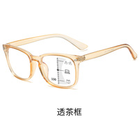 Nouvelles lunettes de lecture progressives à zoom automatique, anti-lumière bleue, double fonction d'éclairage, presbytie, unisexe, monture complète