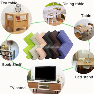 Pelindung Sudut NBR Bentuk Sudut dengan Urat 4 BH Set Ketebalan: 8Mm - Product Image 4