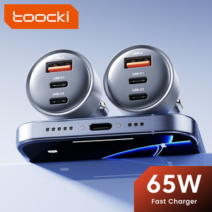 Toocki 实用型 65W 车载快速充电器 多设备兼容 耐冲击 耐用结构 适合通勤商务驾驶场景使用 - Product Image 2