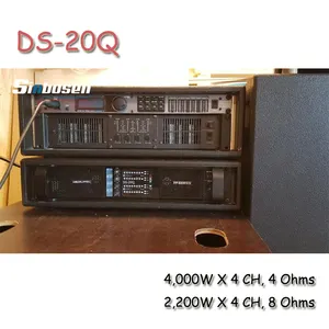 DS-20Q סטריאו dj מיקסר 5000 ואט מגבר מקצועי 4 ערוץ כיתת td