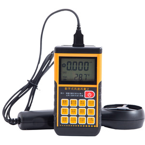 Anémomètre numérique Tekmann TM856 70x123x35mm, mesureur de vitesse du vent portable avec affichage de la température - Product Image 2