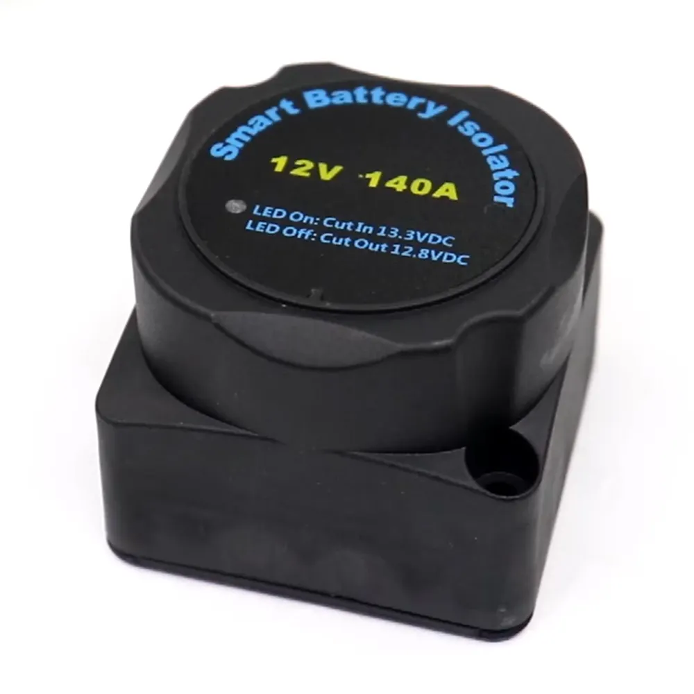 Isolatore intelligente a doppia batteria 12v 24v relè sensibile alla tensione 140A Kit isolatore batteria impermeabile Rv ATV UTV