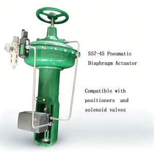 Actuador Neumático de Diafragma S57-45 con Volante Manual, Compatible con Solenoide - Product Image 3