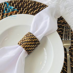 <b>Cheap</b> Rattan Napkin <b>Rings</b> for Wedding Table Decoration - Product Image 6