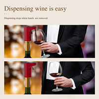 Distributeur de Boissons Intelligent et Quantitatif Pompe Verseur Aérateur de Whisky Carafe à Vin Électrique Automatique