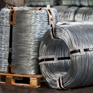 Hot Dipped Galvanized Steel <b>Wire</b> Coil for Construction Site Binding and <b>Wire</b> <b>Mesh</b> Production - Product Image 1