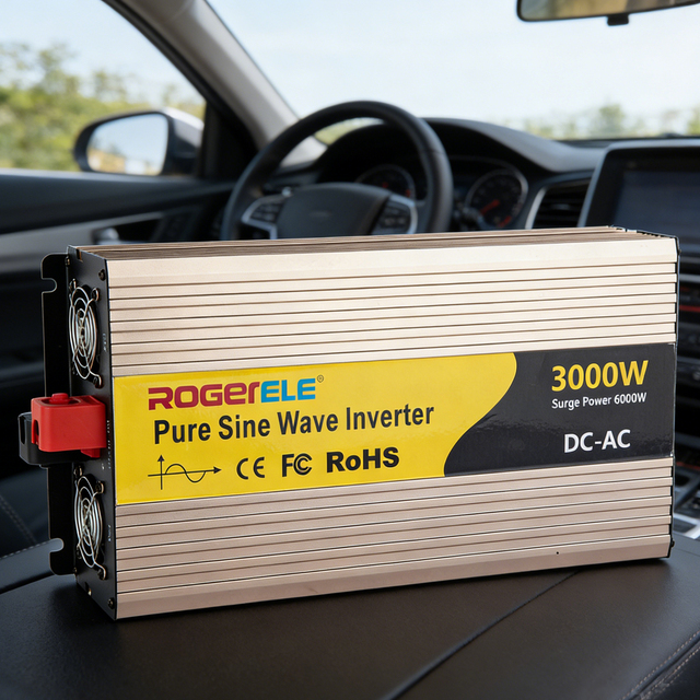 High Frequency 3KW Invertor 12V 24V 48V DC to 110V 220V 230V AC Power Converter Inverter 3000W 3000 Watt Pure Sine Wave Inverter