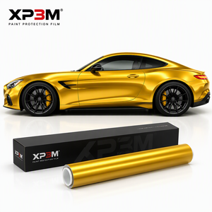 ฟิล์มใสเคลือบทอง XP3M OEM เกรด TPU สี PPF สำหรับหุ้มรถยนต์ หนา 7.5 มิล ซ่อมแซมตัวเองได้ ป้องกันรอยขีดข่วน ป้องกันสีเหลือง พร้อมช่องระบายอากาศ - Product Image 1