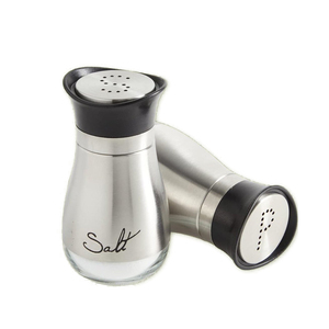 Pot à épices en verre ménager Restaurant Cuisine Bouteille d'épices rotative <span class=keywords><strong>pingouin</strong></span> Poivrière et <span class=keywords><strong>salière</strong></span> en acier inoxydable de qualité alimentaire - Product Image 4