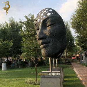 JUREN Grand extérieur Milwaukee Bucks 2021 <span class=keywords><strong>NBA</strong></span> <span class=keywords><strong>Champions</strong></span> Mascotte Sculpture en bronze - Product Image 3