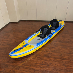 ZEBEC Kxone Nuovo Design Personalizzato Canoa Pieghevole Leggera per Due Persone Kayak Gonfiabile in Tessuto Drop-stitch per Spiaggia - Product Image 6