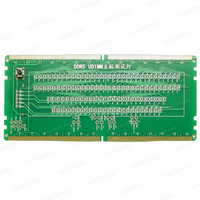 Carte de test de slot RAM DDR5 UDIMM avec analyseur de panne LED pour technicien de réparation de cartes mères de bureau