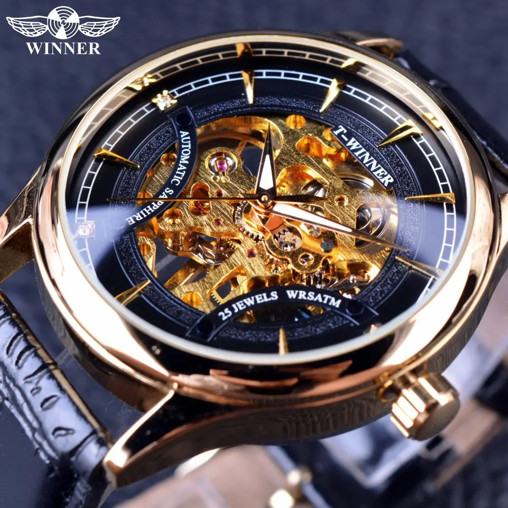 Winner Watch 2019 Fashion Buy Winner Watches Men Wrist Luxury Skeleton Men Automatic Mechanical Brand Watch Relogio Masculino