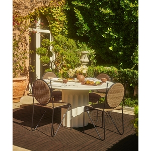 Italian Modern Stone <b>Dining</b> <b>Table</b> White Marble Small Household Minimalist Round for Room - Product Image 3