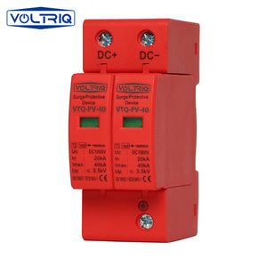 เครื่องป้องกันไฟกระชาก1000V 40KA 20KA DC SPD 2P DPS สำหรับอุตสาหกรรมพลังงานแสงอาทิตย์ - Product Image 5