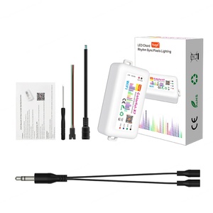 Tuya สมาร์ท WiFi ZigBee BT X7สีสัน LED สเปกตรัมเพลงการควบคุมระยะไกล SP107E 1024พิกเซล - Product Image 6