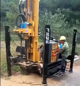 건설 디젤 동력 물 우물 드릴링 장비 시추공 드릴링 장비 공기 동력 깊이 200m 지질 탐사를 위해 아닙니다 - Product Image 5