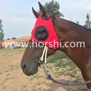 Horshi Nova Chegada Meia Taça Pisca Capuz Corridas De Cavalos Venda Cavalo Mosca Máscara