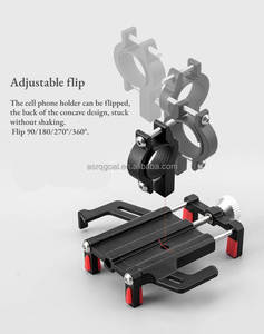 Soporte universal ajustable para manillar de motocicleta y bicicleta, venta al por mayor, soporte para teléfono para bicicleta a prueba de golpes, hecho de aleación duradera Cnc - Product Image 4