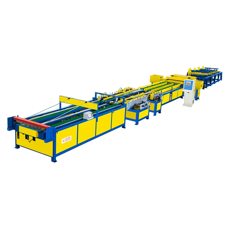 Factory outlet design best hot sale auto duct line 5 duct making machines