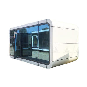 Casa contenedor prefabricada Beach Hotel Homestay, módulo espacial, cabina Apple para vivir y trabajar - Product Image 3