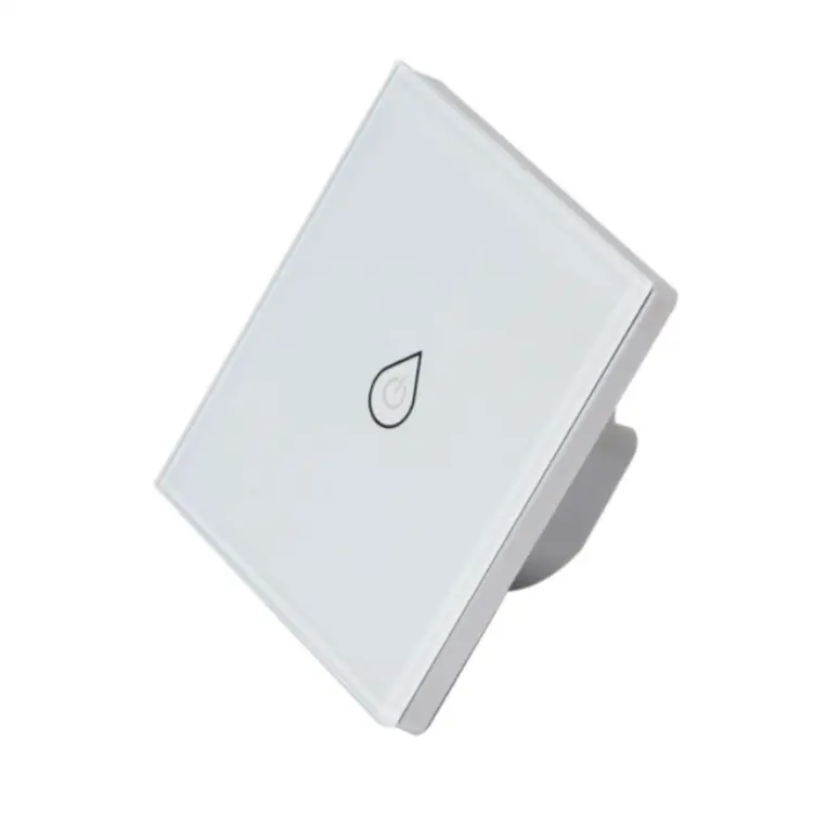 US EU Standard Glass Panel Tactile Switch Touch Switch App Operated Compatible Smart Water Heater Switch 16A