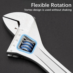 Llave ajustable Llave de extremo abierto multifuncional de grado industrial - Product Image 4