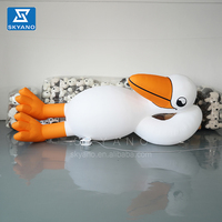 Mascotte gonflable de modèle d'oie de canard mascotte gonflable publicitaire personnalisée