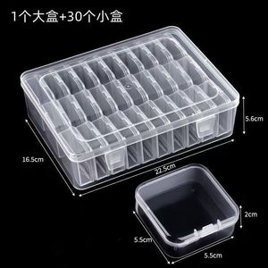 Boîte de rangement en plastique avec 30 compartiments, grande capacité pour organiser et stocker des perles, des jouets et des accessoires - Product Image 4