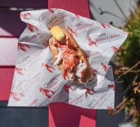 Emballage alimentaire en papier pour plats à emporter, style optionnel, pour sushis, frites, gobelets, avec sauce à tremper