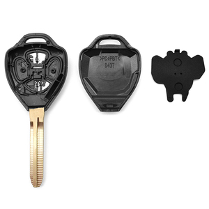 Bán Buôn Trống Key Transponder T-Oyota <span class=keywords><strong>Camry</strong></span> 4 Nút Từ Xa Key Shell Toy43 Với Logo Và Nhãn Dán - Product Image 5