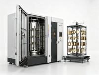 Machine de revêtement PVD multi-arc ionique à performance stable AsiaLink pour les usines de placage de quincaillerie