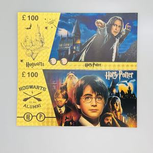Tarjeta de Billetes de Oro de <span class=keywords><strong>Harry</strong></span> Potter para Niños, Regalos, Recuerdos - Product Image 2