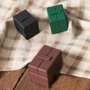 Hộp đựng đồng hồ da cao cấp, hai cửa, in logo tùy chỉnh, dành cho nam giới - Product Image 2