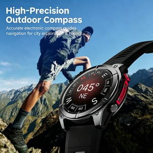 Nouvelle Montre Connectée F8 Pro 2026 avec Écran AMOLED, Batterie 530 mAh, Étanchéité 5 ATM, Boussole, Lampe Torche, ChatGPT et Suivi d'Activité - Product Image 2
