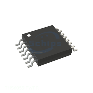 THS6053IPWPR IC TRANSCEIVER 2/0 14HTSSOP Interface Whole Sale Electronic Component Manufacturer Channel - Product Image 1