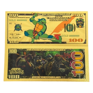 Ventes Flash 2026 : 4 Modèles de Billets de Banque TM-NT Plaqué Or 24K pour Cadeaux - Product Image 4