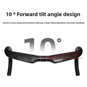 Vélo <span class=keywords><strong>de</strong></span> <span class=keywords><strong>Route</strong></span> <span class=keywords><strong>de</strong></span> Compétition TR5000 en Fibre <span class=keywords><strong>de</strong></span> Carbone avec <span class=keywords><strong>Guidon</strong></span> Courbé, Haute Résistance, Extension Externe Partagée, Câblage Entièrement Intégré - Product Image 3