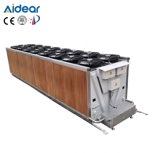 Aidear Evaporative Pre-cooling Dry Cooler for Generator Set Engine Cooling Closed System Heat Exchanger