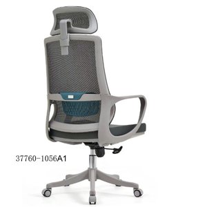 Modern Design <b>Office</b> Room Furniture Middle <b>Mesh</b> Back Meeting <b>Chair</b> 37760-1056A - Product Image 3