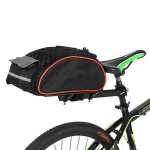 Free sample Fashionable <b>Bicycle</b> Pannier <b>Bicycle</b> Double Rear Pannier Bags Travel <b>Saddle</b> Bag <b>Bicycle</b> Waterproof Pannier Bag - Product Image 5