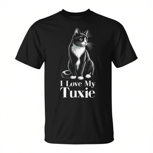 Camiseta para Amantes de Gatos Tuxedo, para Propietarios de Tuxies, para Promociones de Amantes de Gatos - Product Image 2