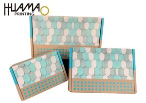 Kraft Paper <b>box</b> Custom Design Tear-off mailing <b>box</b> Recycled Materials Gift Packaging <b>Box</b> for <b>Shipping</b> UV Advantage for Crafts - Product Image 2