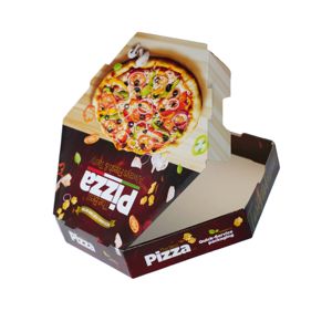Bán buôn tùy chỉnh in ấn thân thiện với môi dùng một lần thức ăn nhanh bánh <span class=keywords><strong>pizza</strong></span> hộp giá cả phải chăng bao bì bánh <span class=keywords><strong>pizza</strong></span> hộp - Product Image 2